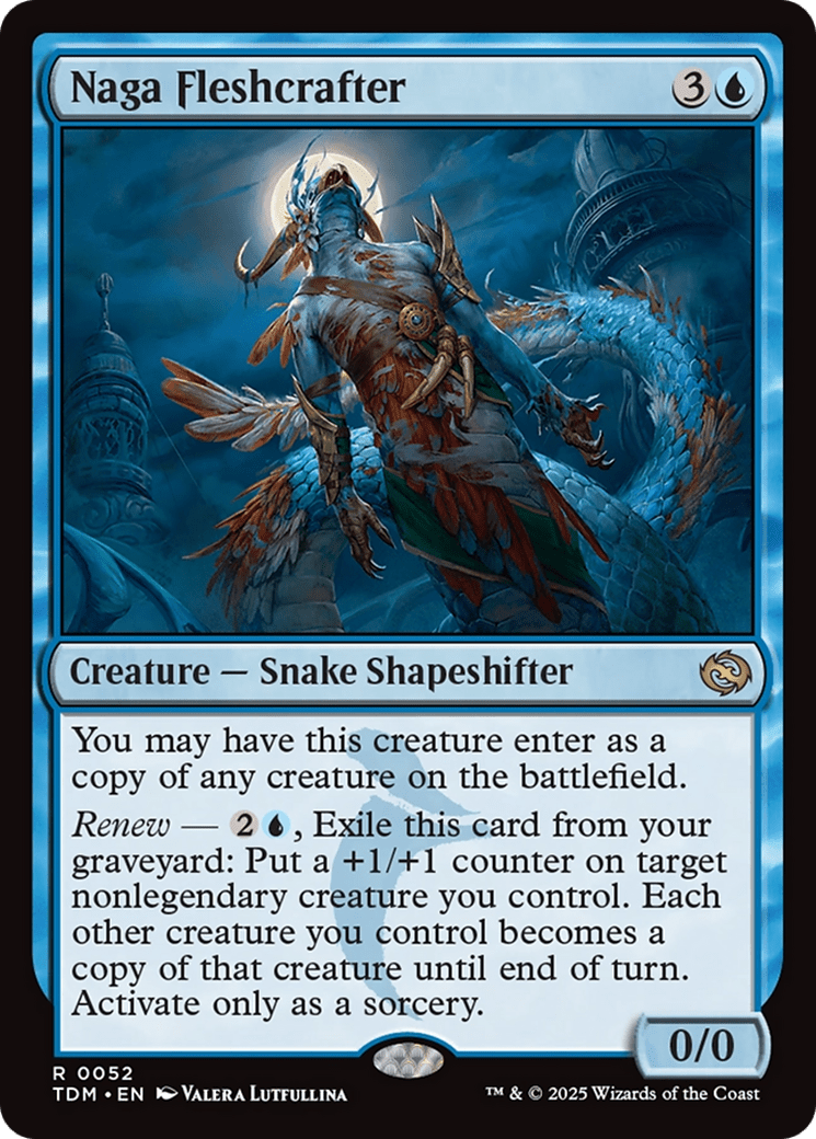 Naga Fleshcrafter (052) [Tarkir: Dragonstorm]