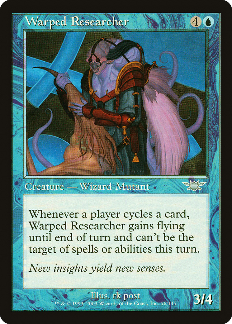 Warped Researcher [Legions] Foil