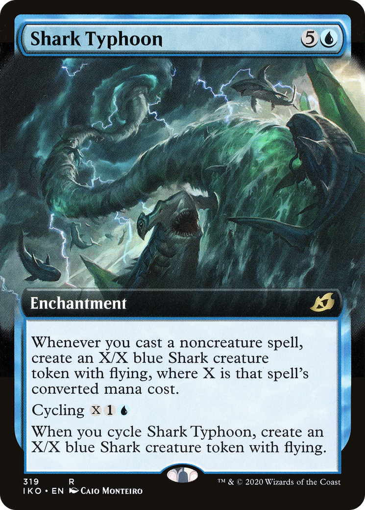 Shark Typhoon (Extended Art) [Ikoria: Lair of Behemoths] Foil