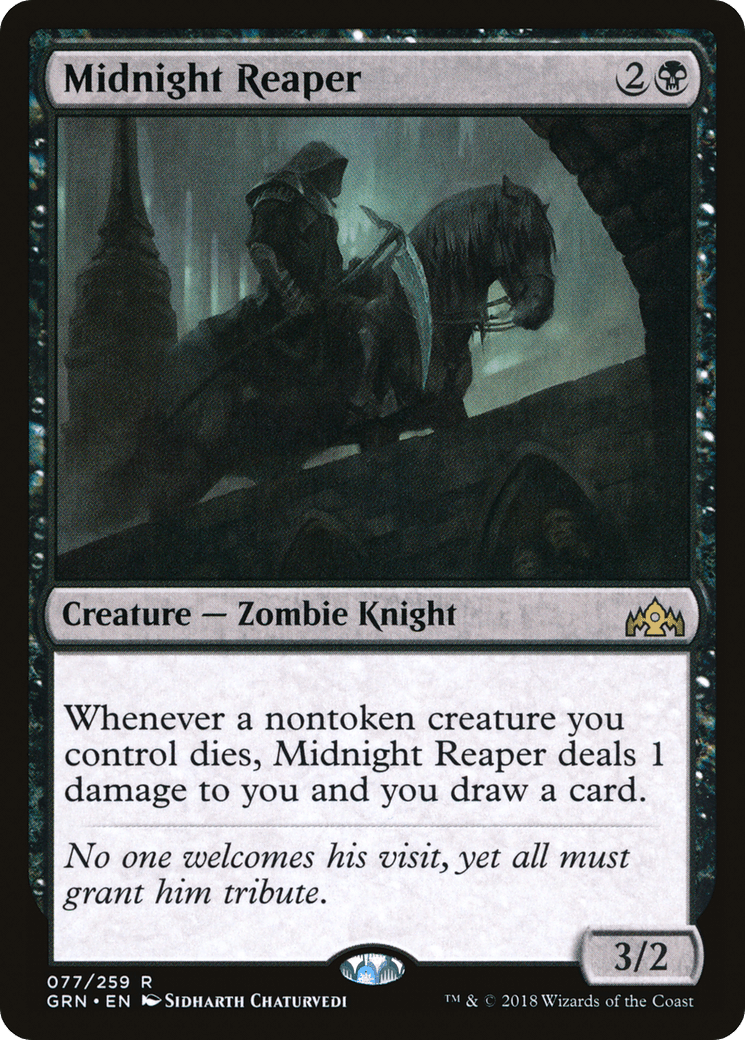 Midnight Reaper [Guilds of Ravnica] Foil