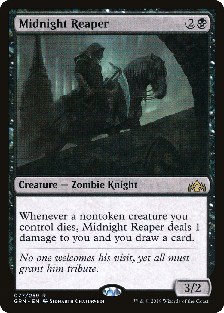 Midnight Reaper [Guilds of Ravnica] Foil