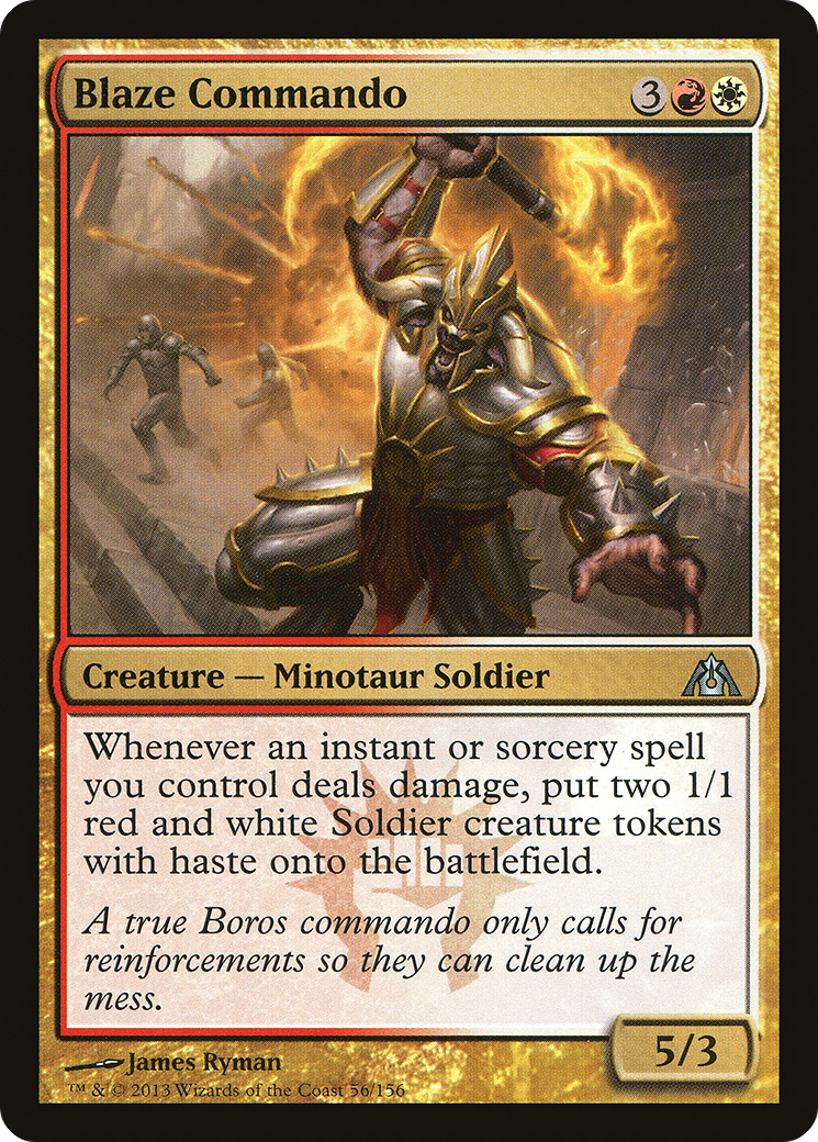 Blaze Commando [Dragon's Maze] Foil