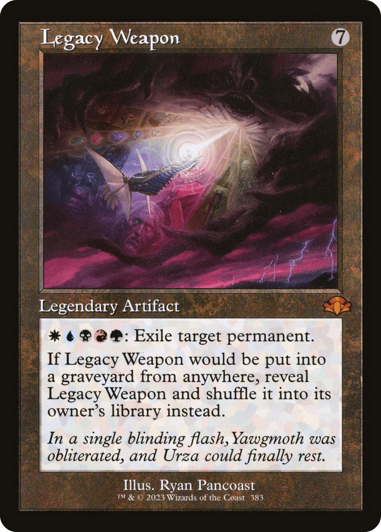 Legacy Weapon (Retro) [Dominaria Remastered] Foil