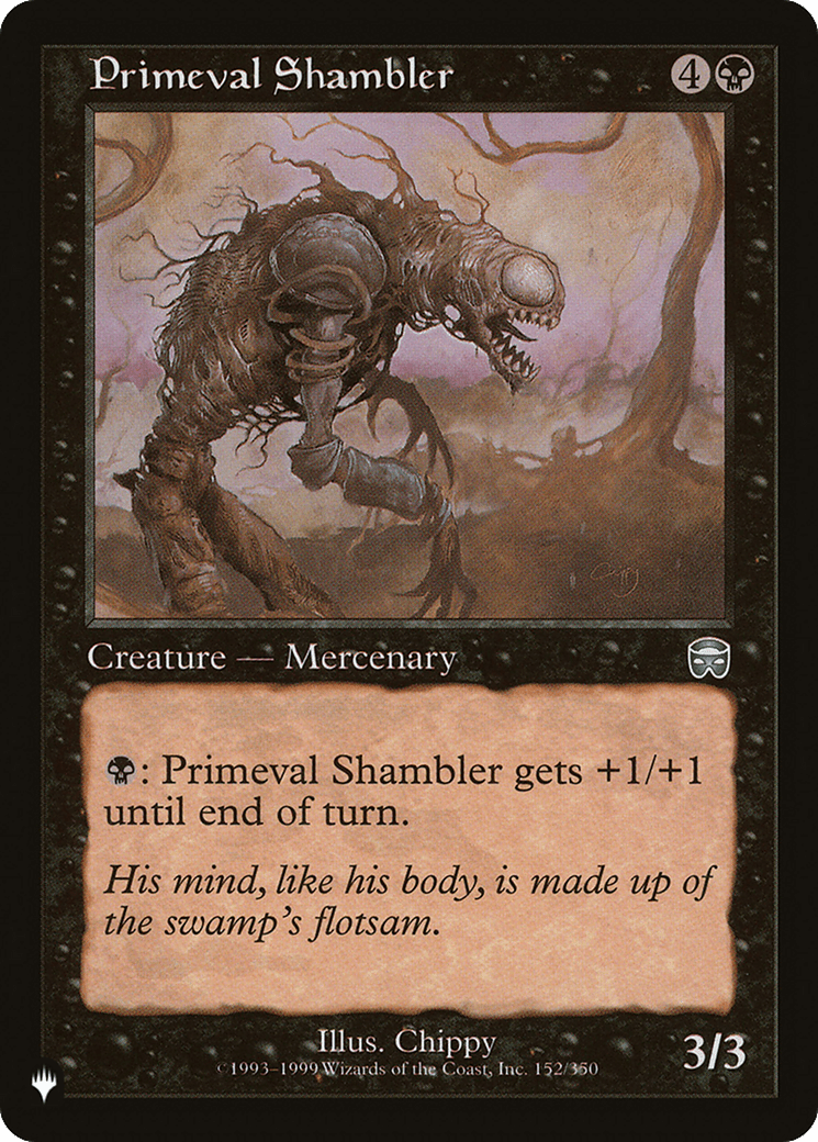 Primeval Shambler |  (MMQ-152) [The List]