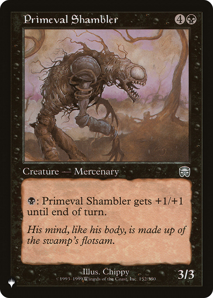 Primeval Shambler |  (MMQ-152) [The List]