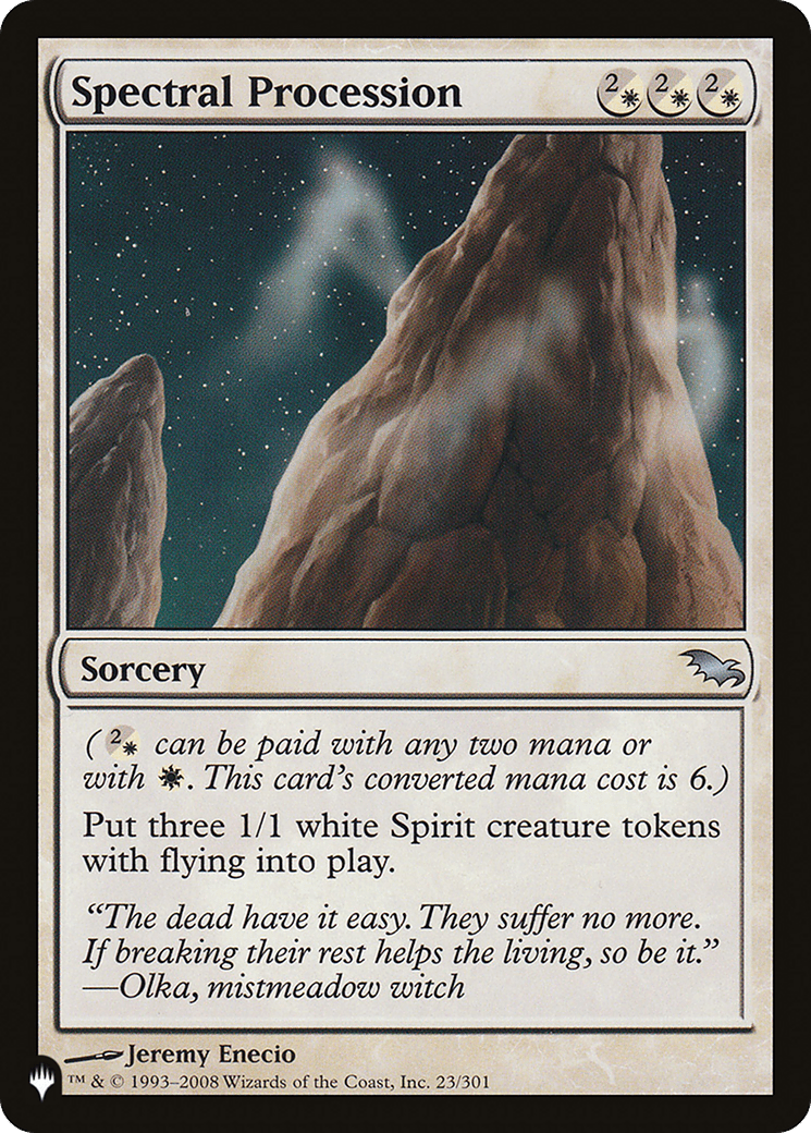 Spectral Procession |  (SHM-23) [The List]