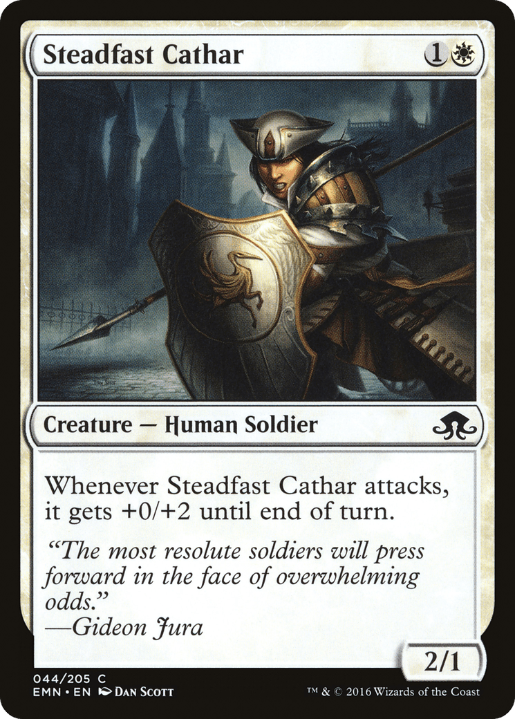 Steadfast Cathar [Eldritch Moon] Foil