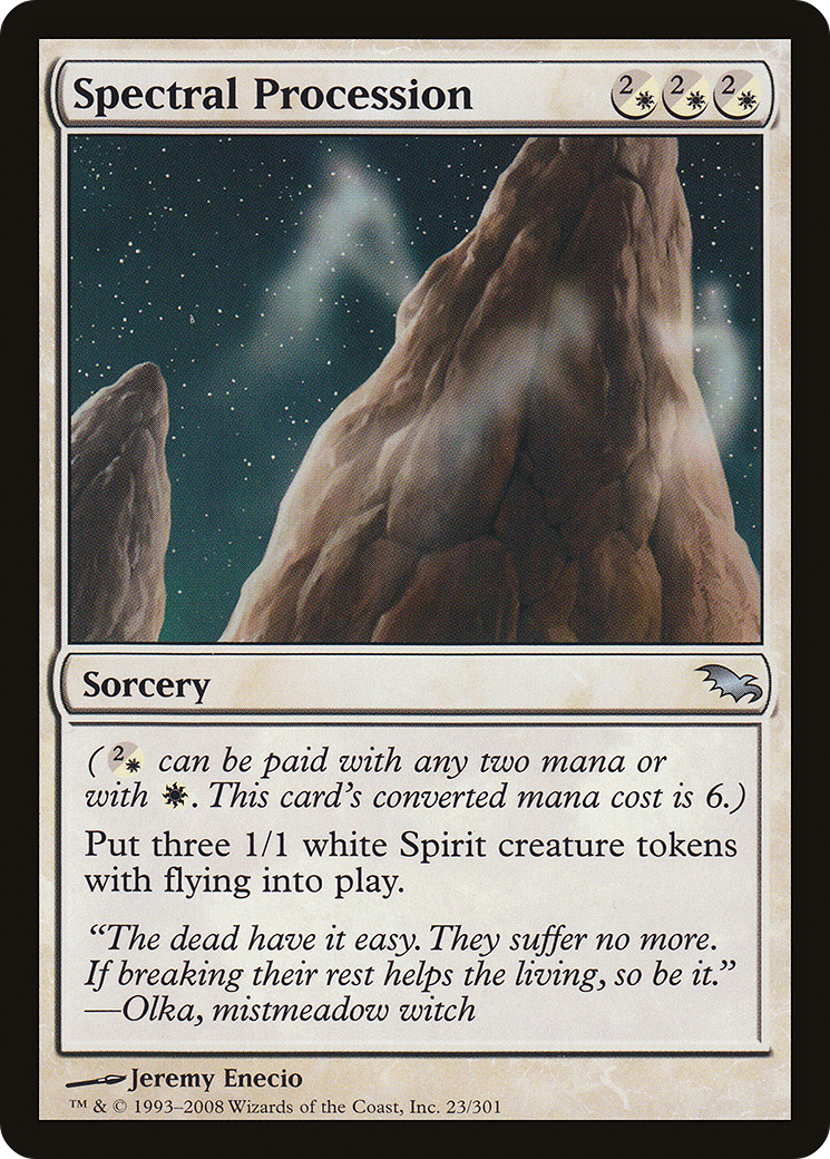 Spectral Procession [Shadowmoor] Foil