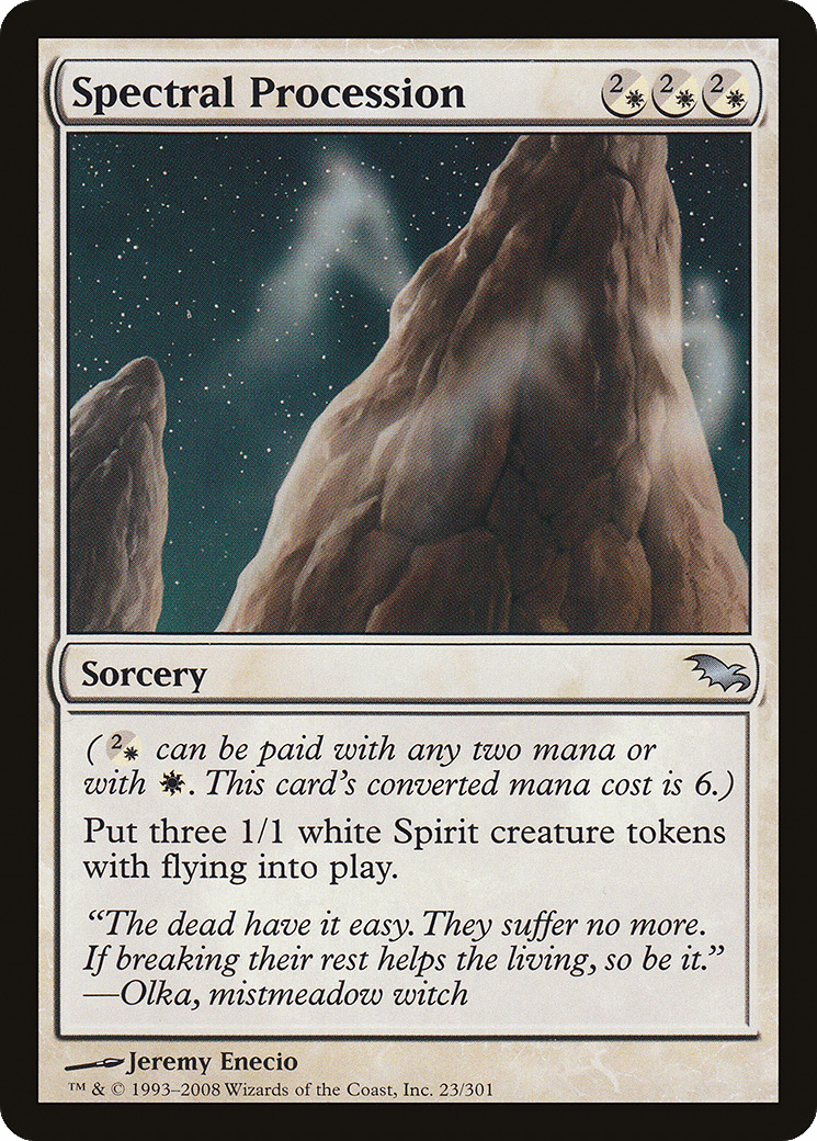 Spectral Procession [Shadowmoor] Foil
