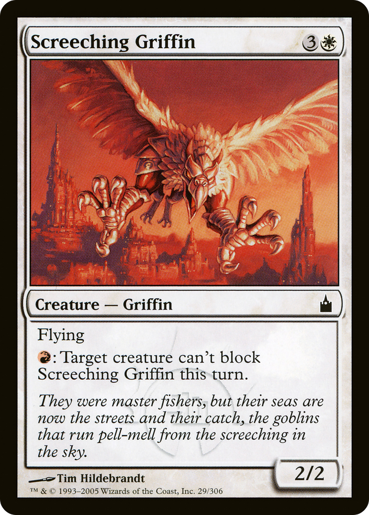 Screeching Griffin [Ravnica: City of Guilds] Foil