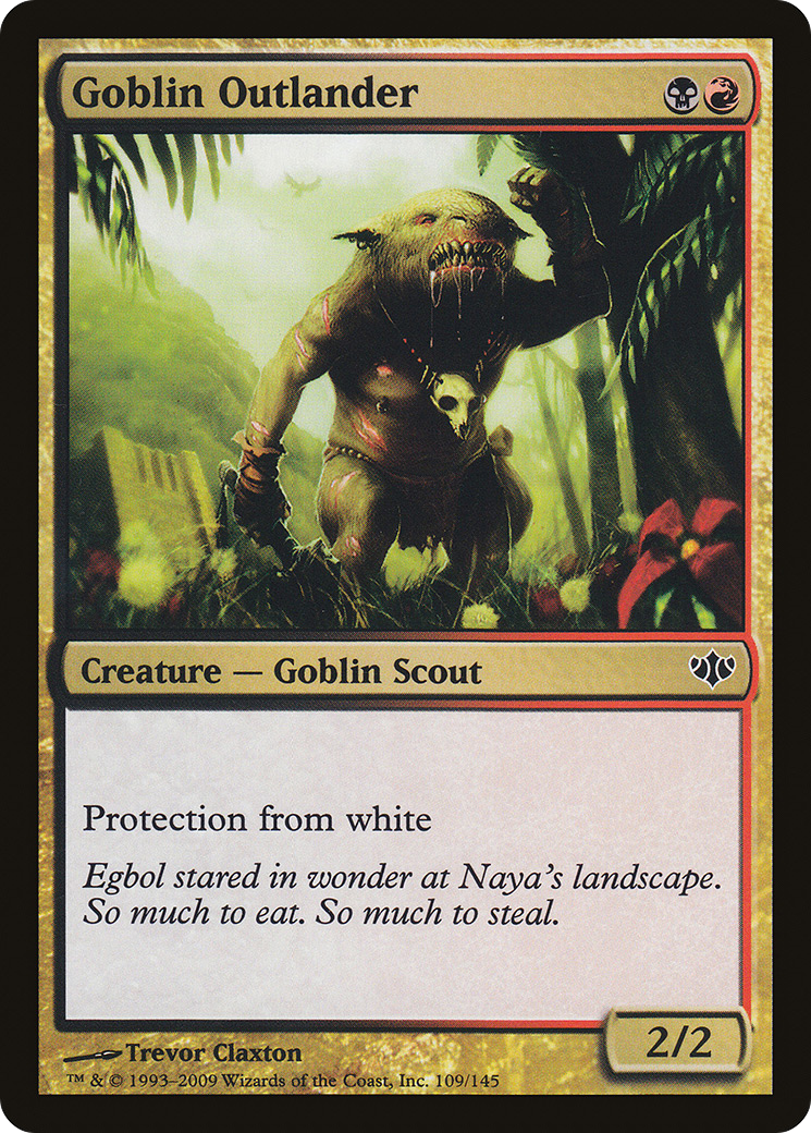 Goblin Outlander [Conflux] Foil