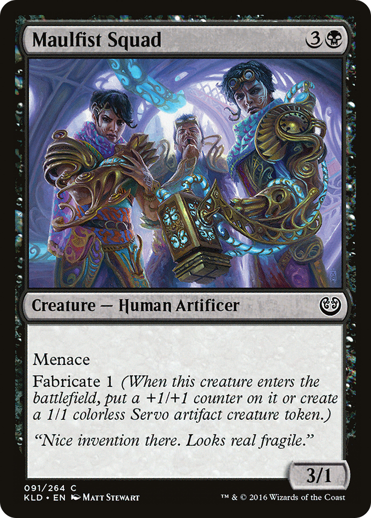 Maulfist Squad [Kaladesh] Foil