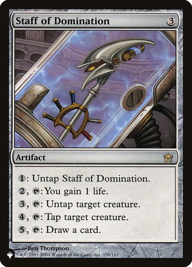 Staff of Domination |  (5DN-156) [The List]