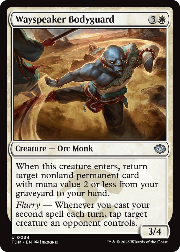 Wayspeaker Bodyguard (034) [Tarkir: Dragonstorm]