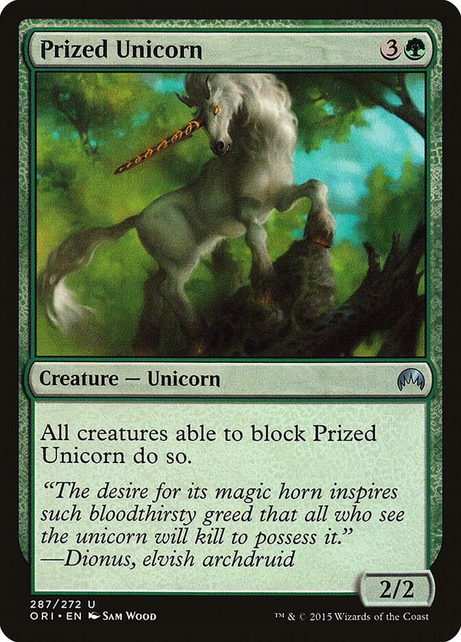 Prized Unicorn 287/272 (Magic Origins) 
