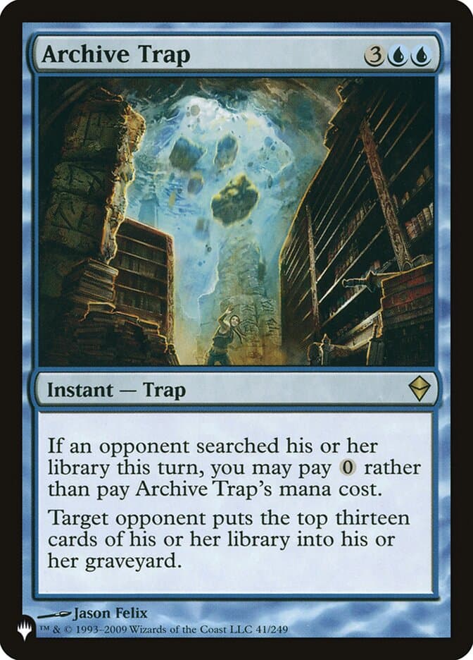 Archive Trap |  (ZEN-41) [The List]