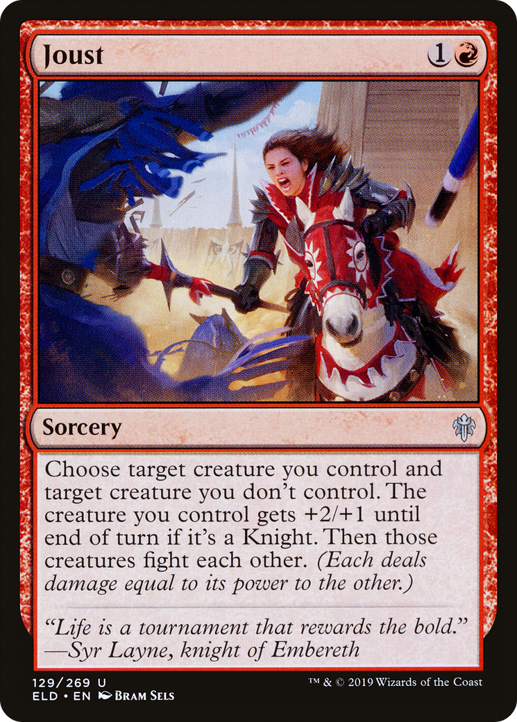 Joust [Throne of Eldraine] Foil