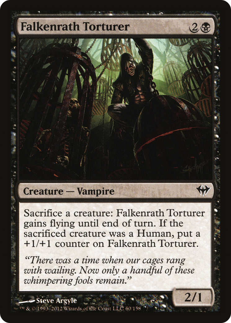 Falkenrath Torturer [Dark Ascension] Foil
