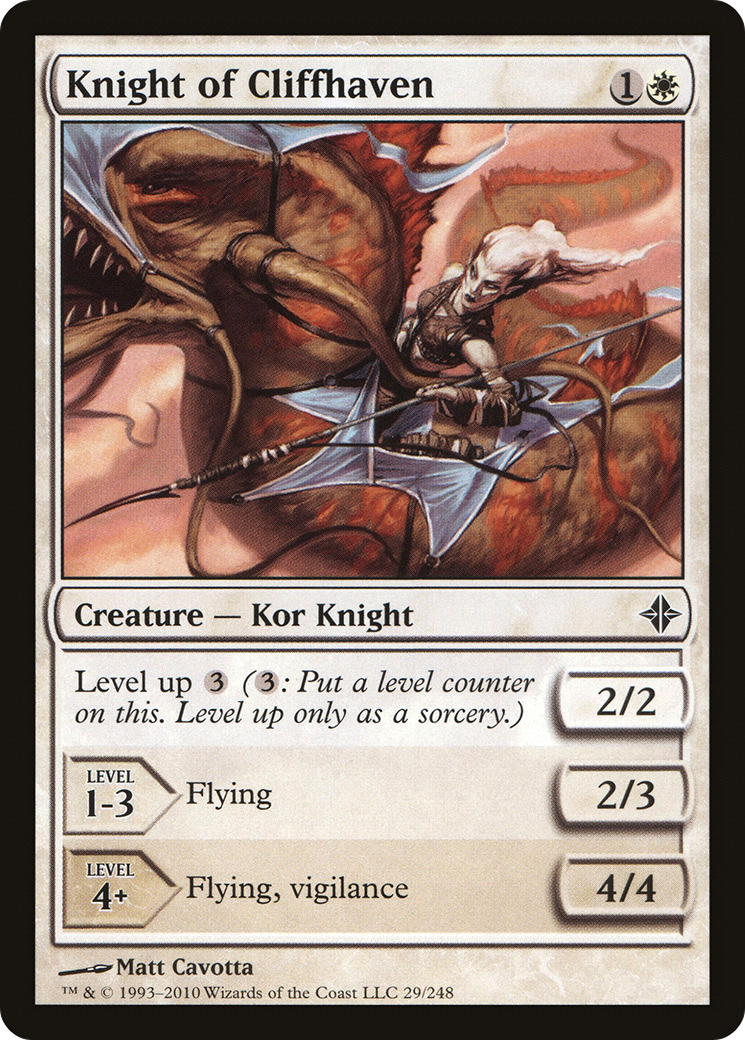 Knight of Cliffhaven [Rise of the Eldrazi] Foil