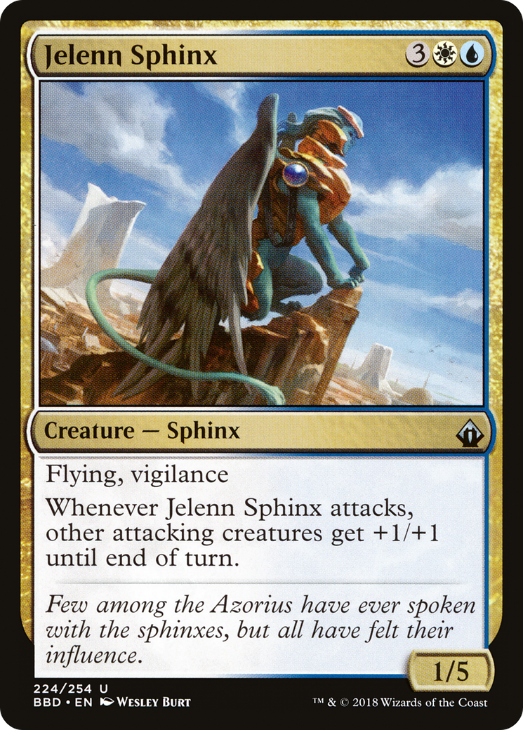 Jelenn Sphinx [Battlebond] Foil
