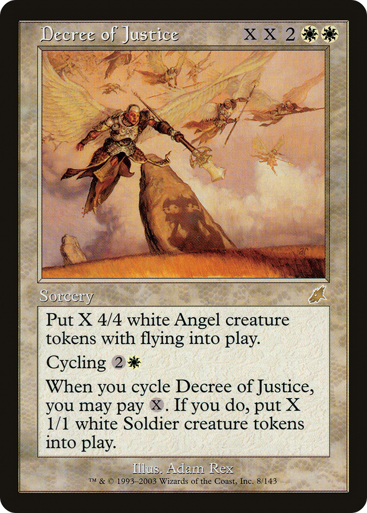Decree of Justice [Scourge] Foil