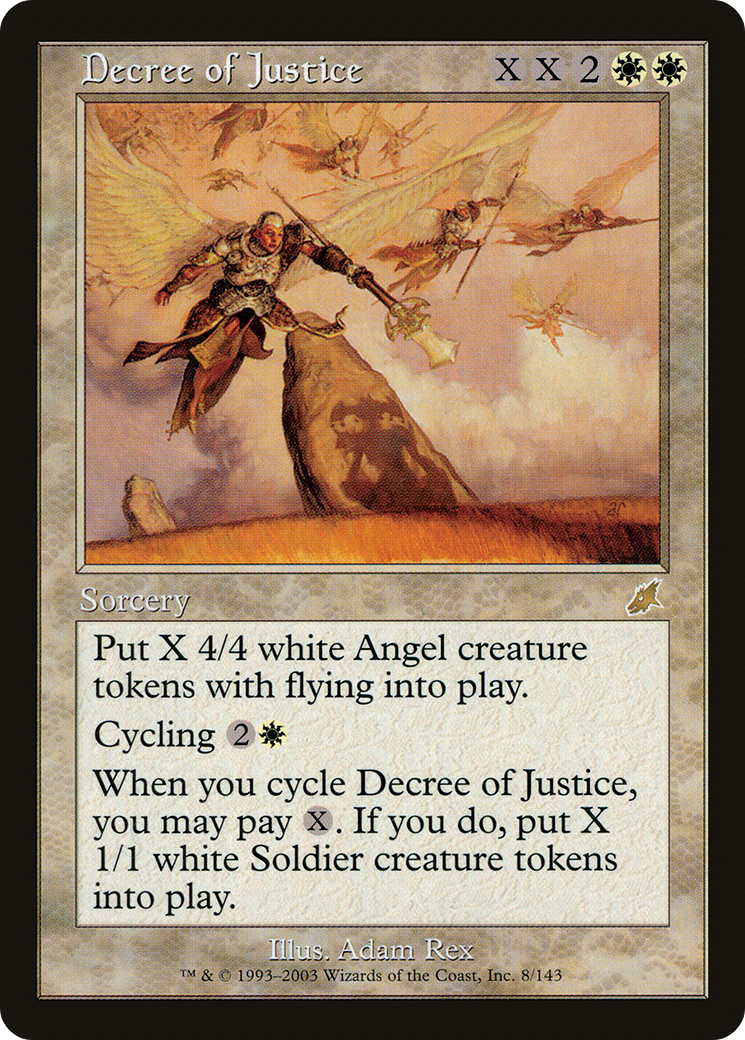 Decree of Justice [Scourge] Foil