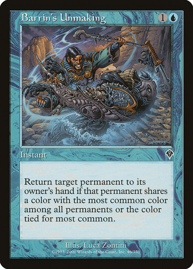 Barrin's Unmaking 46/350 (Invasion) 