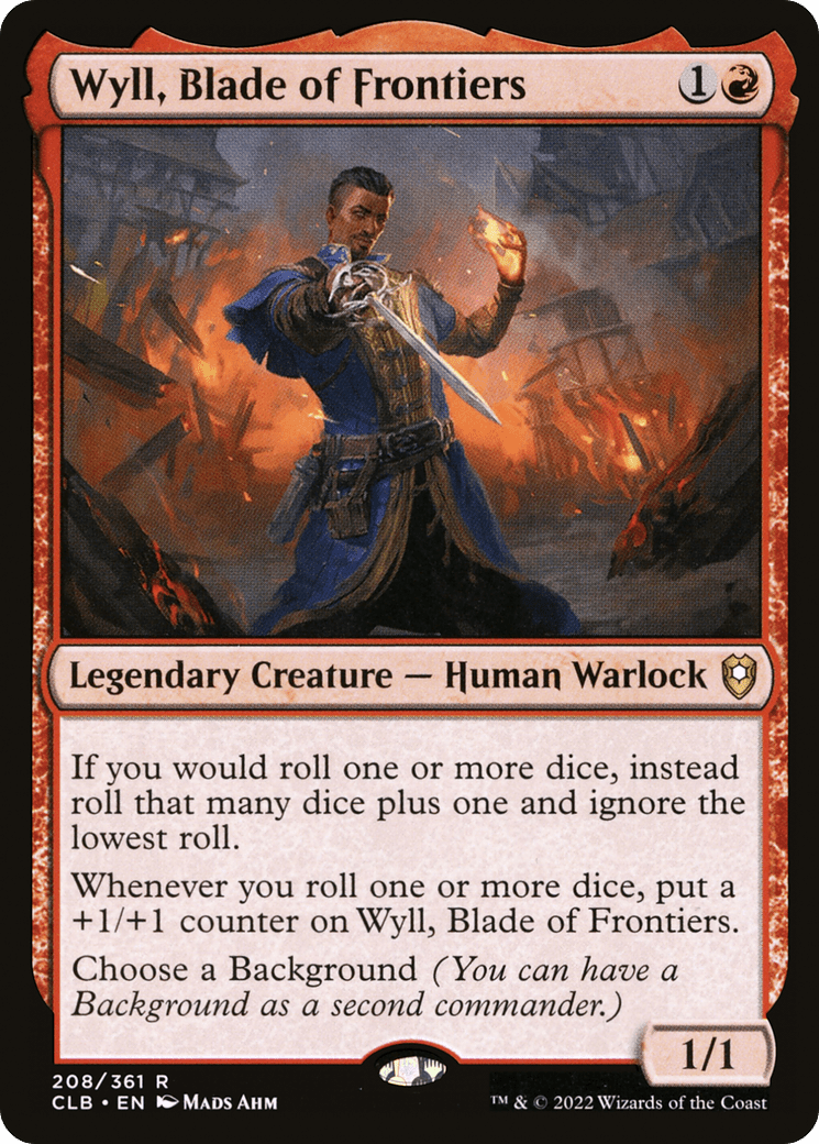 Wyll, Blade of Frontiers [Commander Legends: Battle for Baldur's Gate] Foil