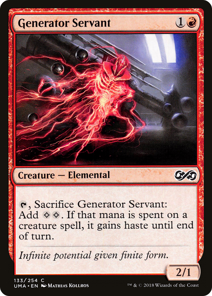 Generator Servant [Ultimate Masters] Foil