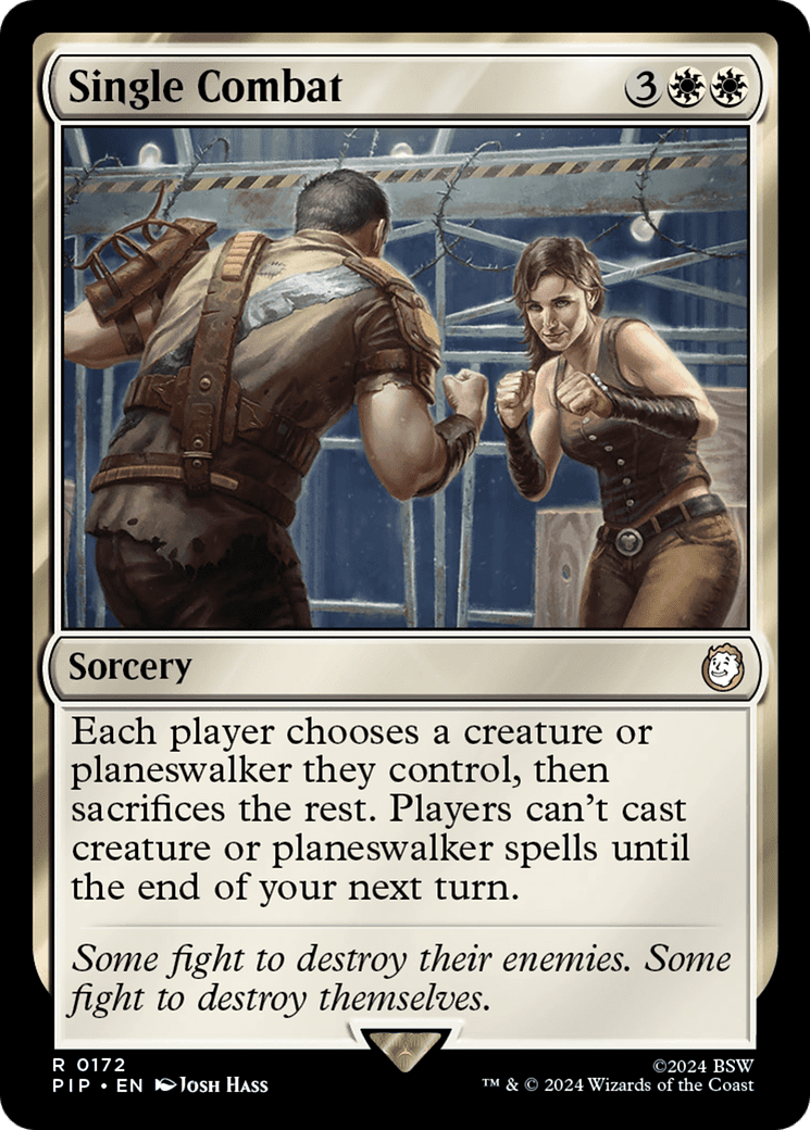 Single Combat [Fallout] Foil