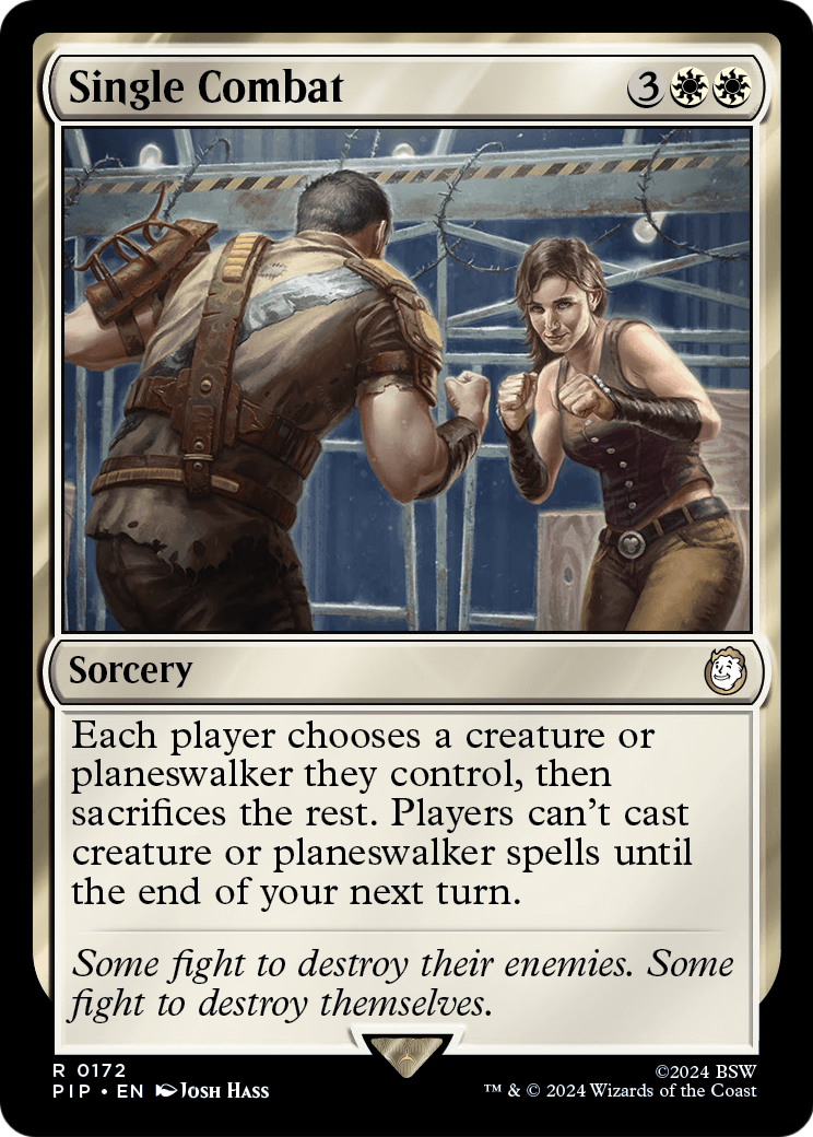 Single Combat [Fallout] Foil