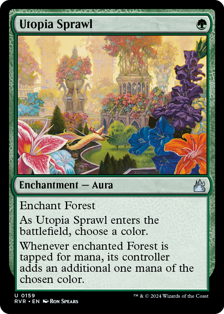 Utopia Sprawl [Ravnica Remastered] Foil