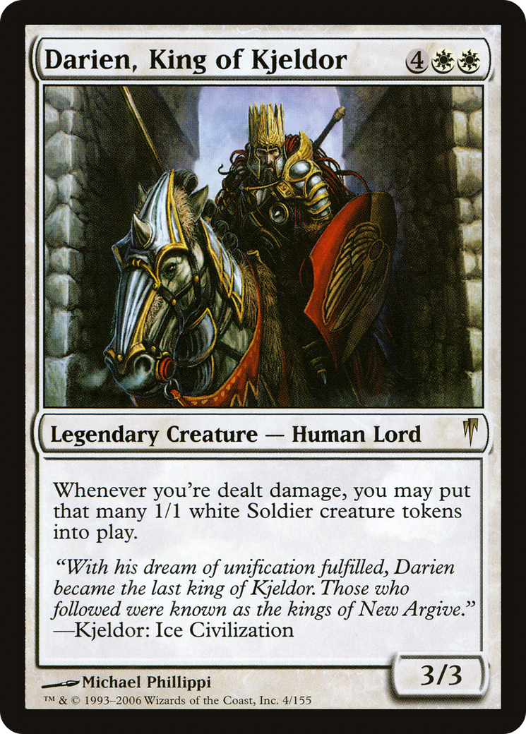 Darien, King of Kjeldor [Coldsnap] Foil