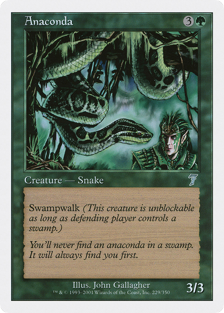 Anaconda [Seventh Edition] Foil