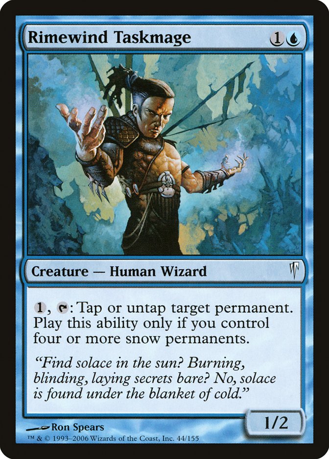 Rimewind Taskmage 44/155 (Coldsnap) 