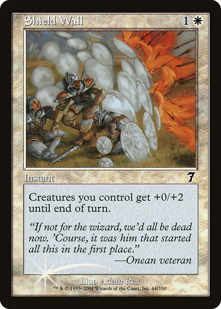 Shield Wall [Seventh Edition] Foil
