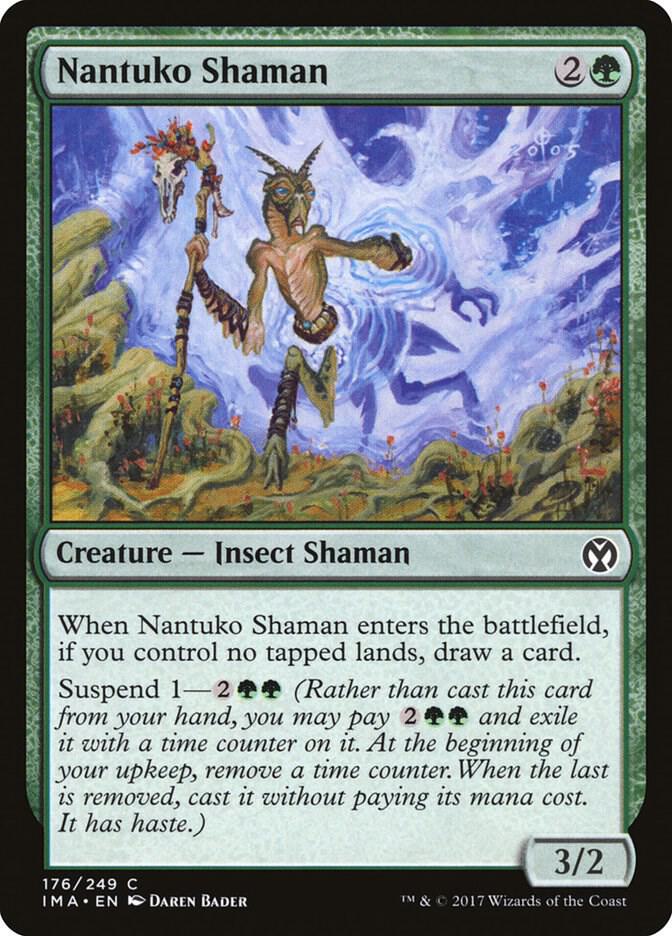 Nantuko Shaman 176 (Iconic Masters)  - Foil
