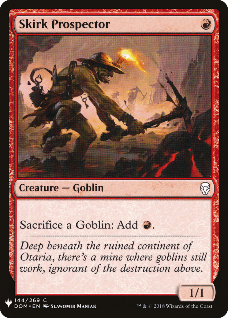 Skirk Prospector |  (DOM-144) [The List]