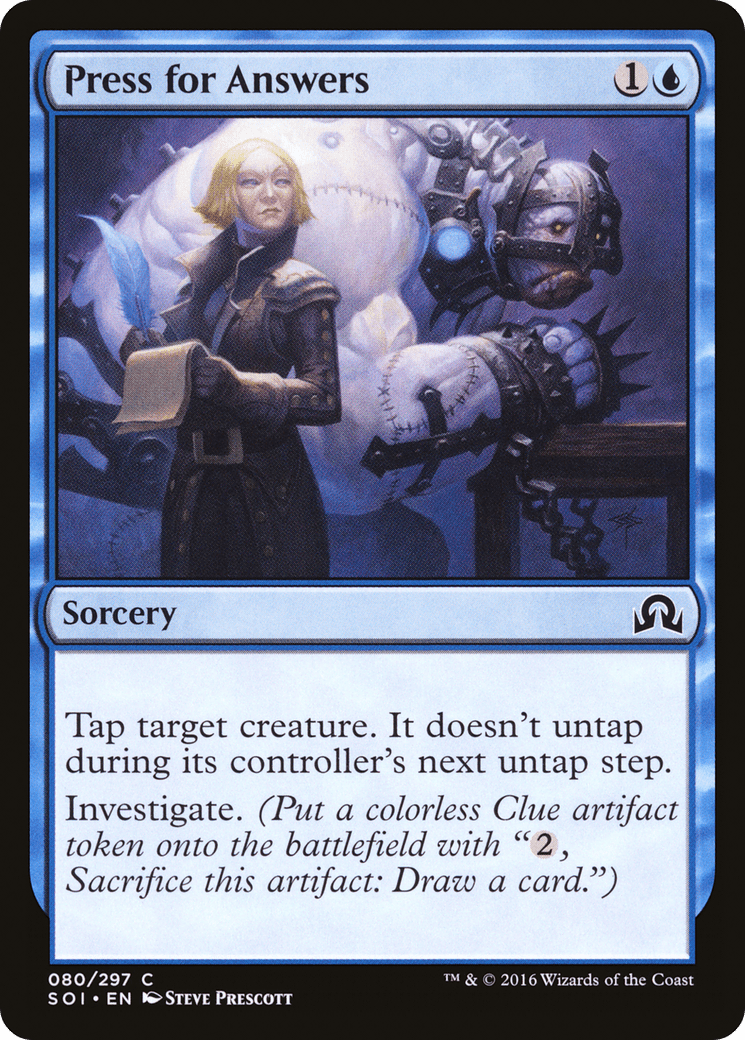 Press for Answers [Shadows over Innistrad] Foil