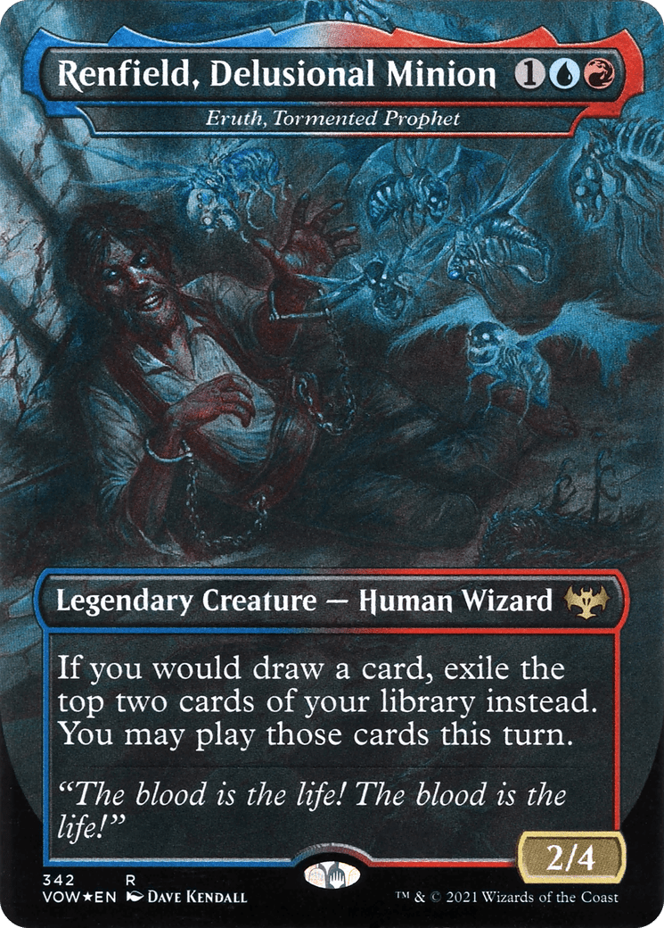 Eruth, Tormented Prophet - Renfield, Delusional Minion [Innistrad: Crimson Vow] Foil