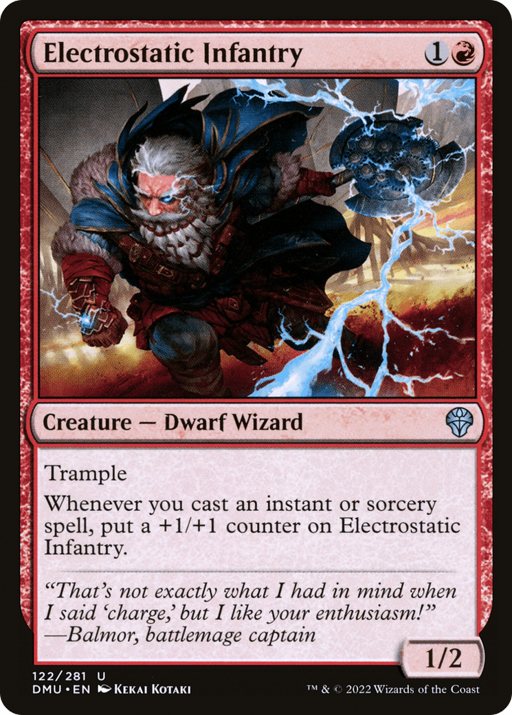 Electrostatic Infantry [Dominaria United] Foil