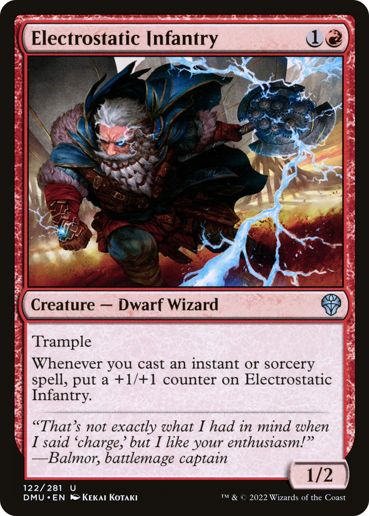Electrostatic Infantry [Dominaria United] Foil