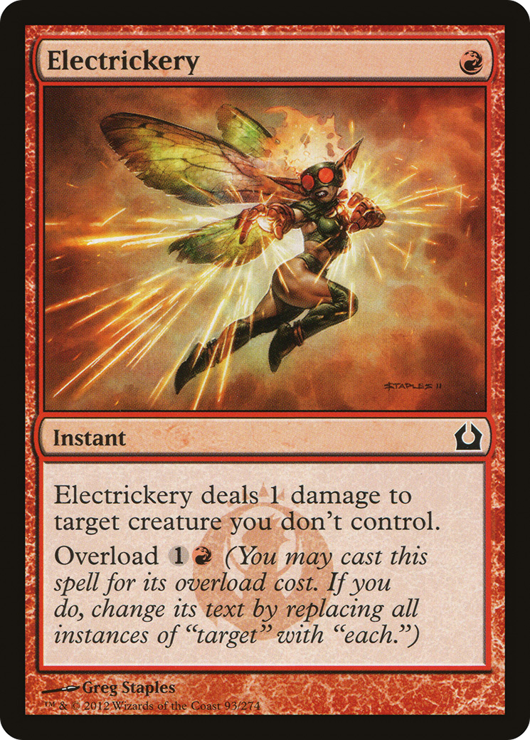 Electrickery [Return to Ravnica] Foil