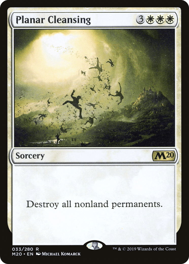 Planar Cleansing [Core Set 2020] Foil