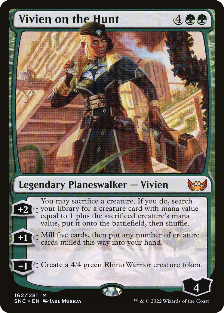 Vivien on the Hunt [Streets of New Capenna] Foil