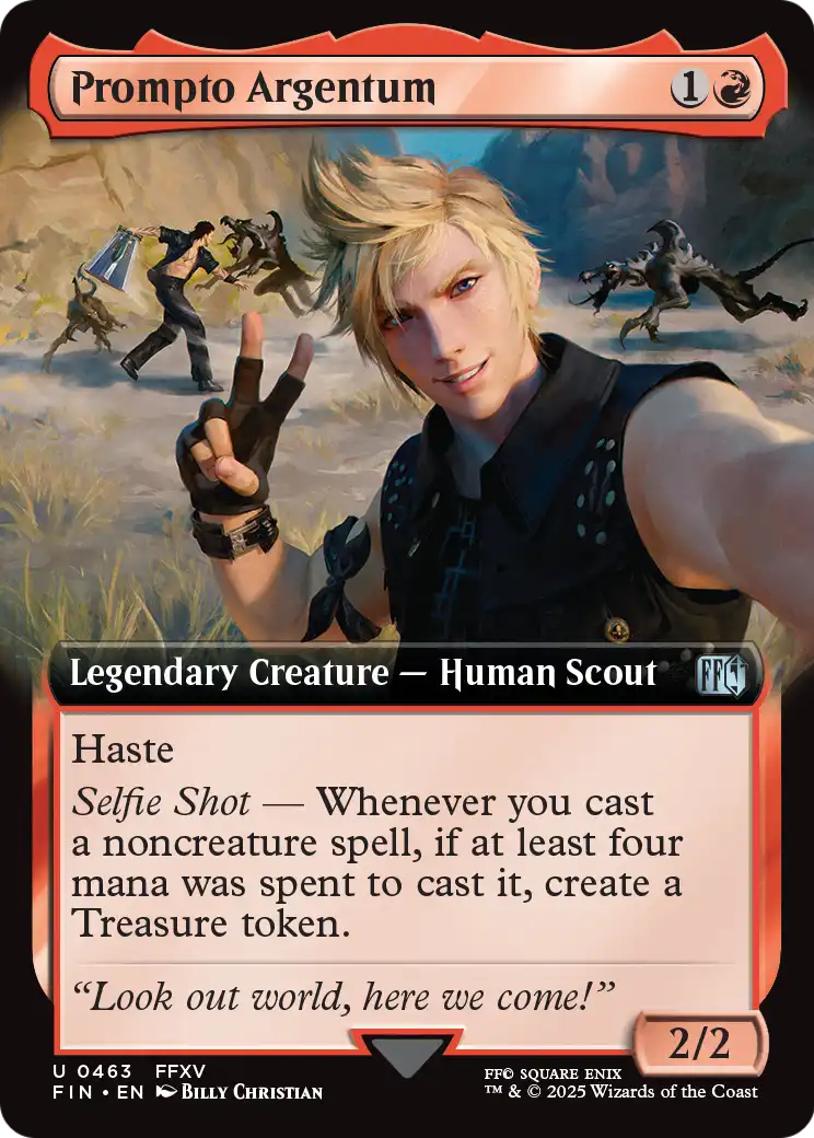 Prompto Argentum (463) [FINAL FANTASY] : (Extended Art)