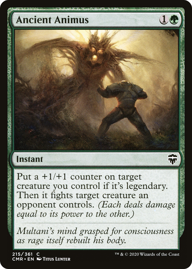 Ancient Animus [Commander Legends] Foil