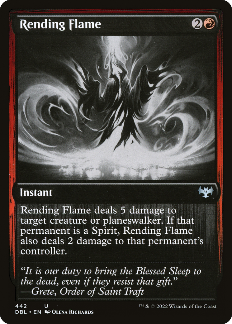 Rending Flame [Innistrad: Double Feature] Foil