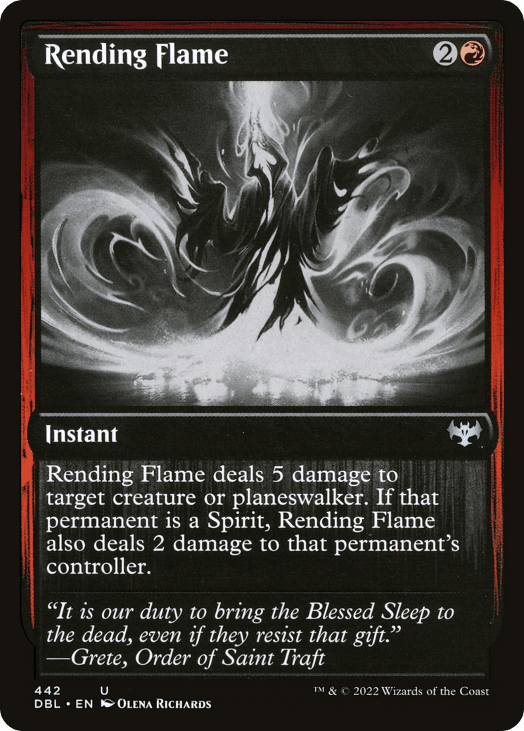 Rending Flame [Innistrad: Double Feature] Foil