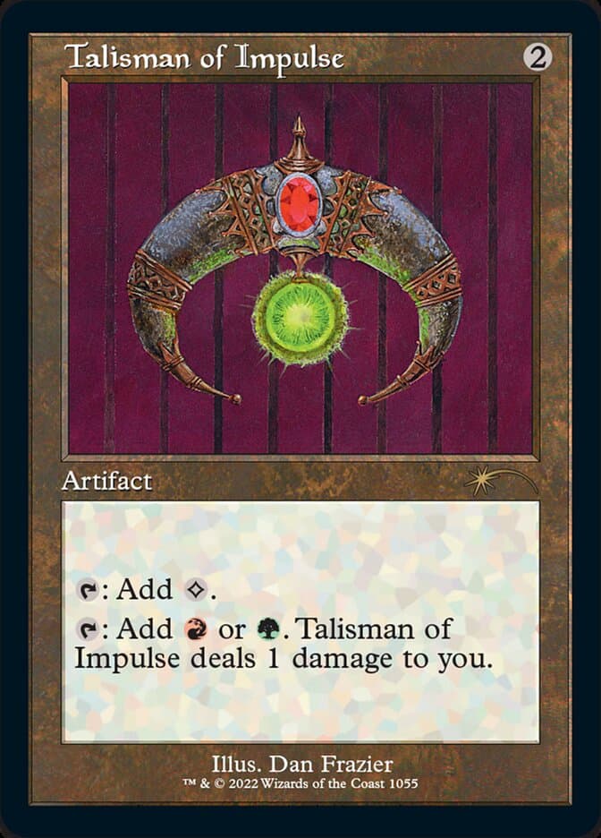 Talisman of Impulse (Foil Etched) [Secret Lair Drop Series]